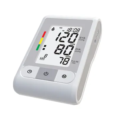 Monitor de pressão arterial digital de braço superior automático tipo pulso